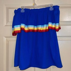 boutique off shoulder top